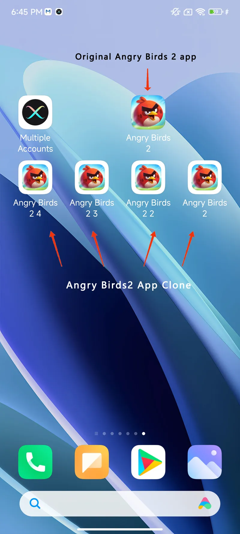 Angry Birds 2 clone android