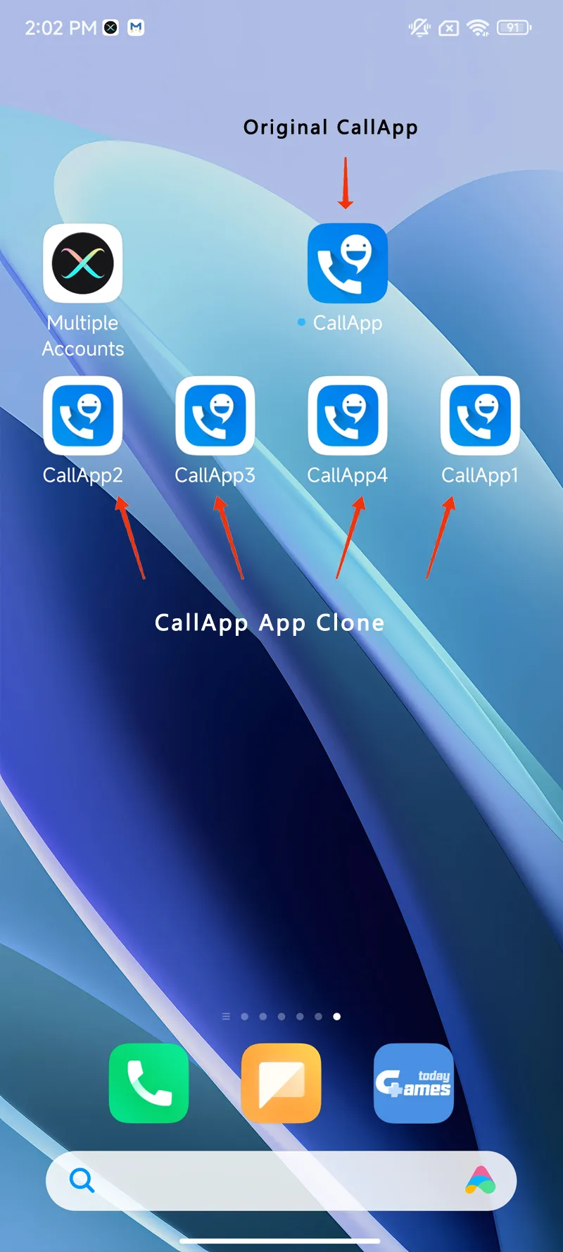 CallApp clone android