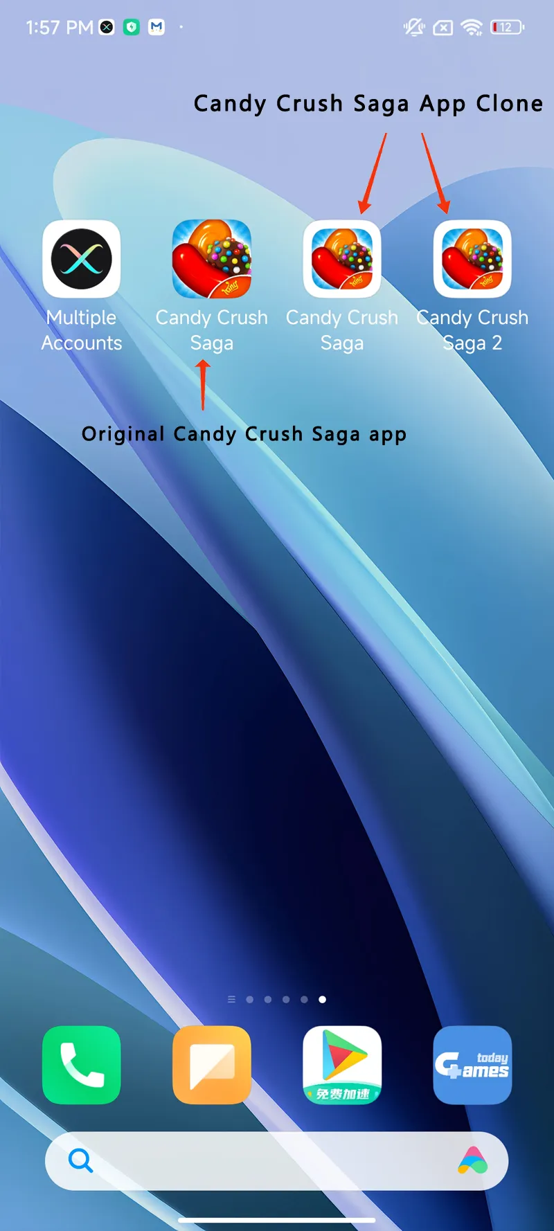 Candy Crush Saga clone android