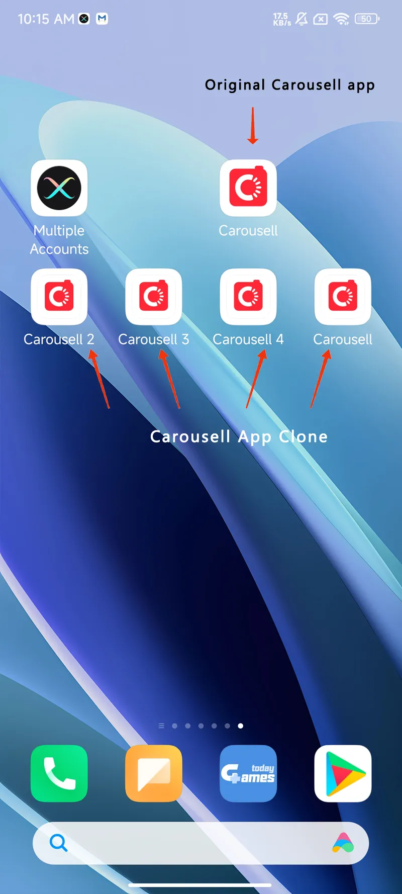 Carousell clone android