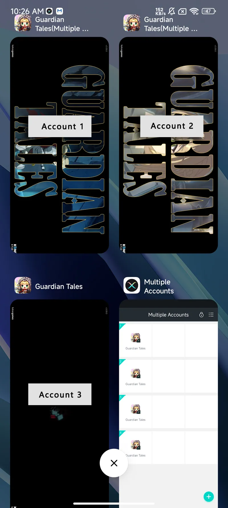 Tutorial on how to clone Guardian Tales App using MatrixClone