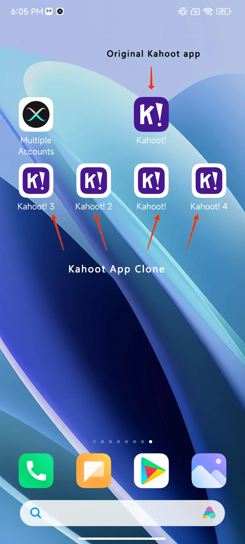 Kahoot! clone android