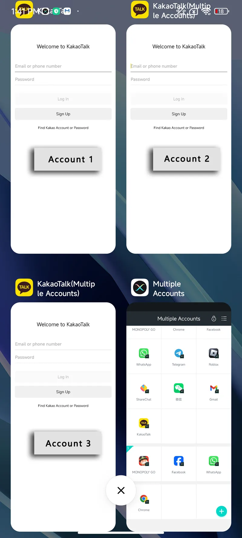 Tutorial on how to clone KakaoTalk App using MatrixClone