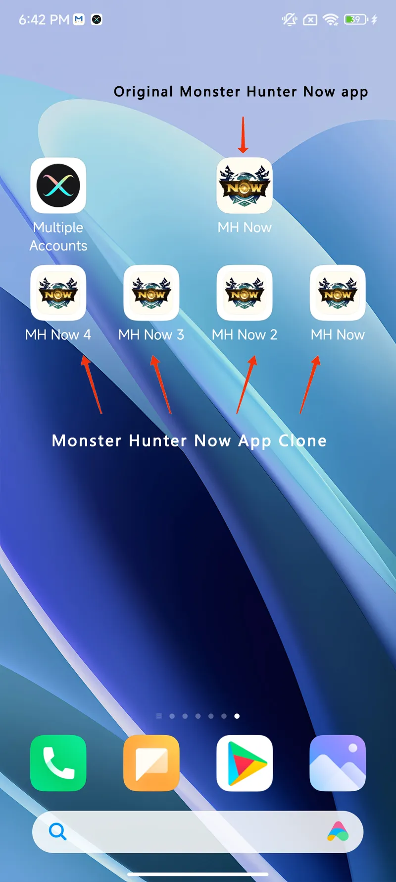 Monster Hunter Now clone android