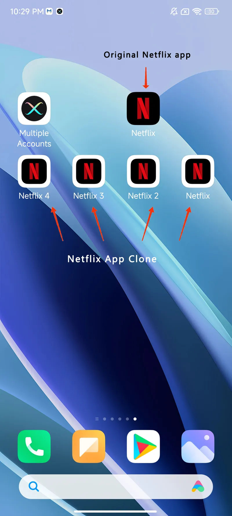 Netflix clone android