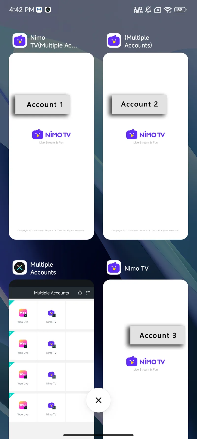 Tutorial on how to clone Nimo TV App using MatrixClone