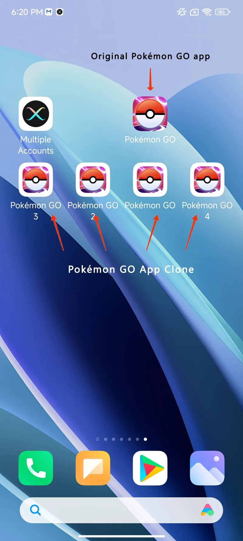 Pokémon GO clone android