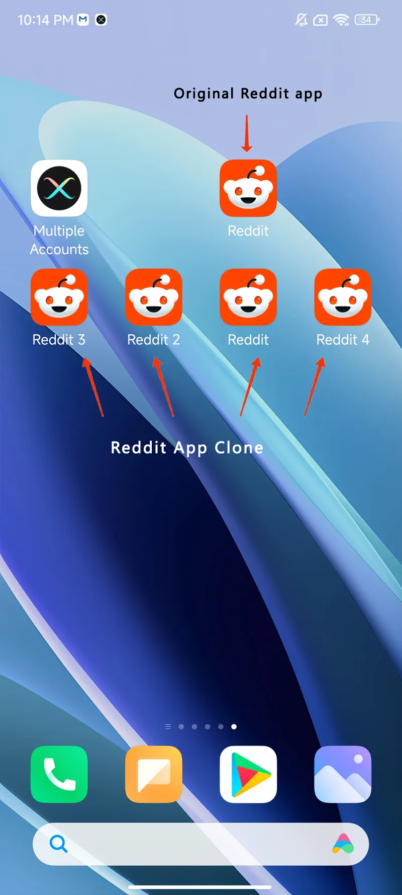 Reddit clone android