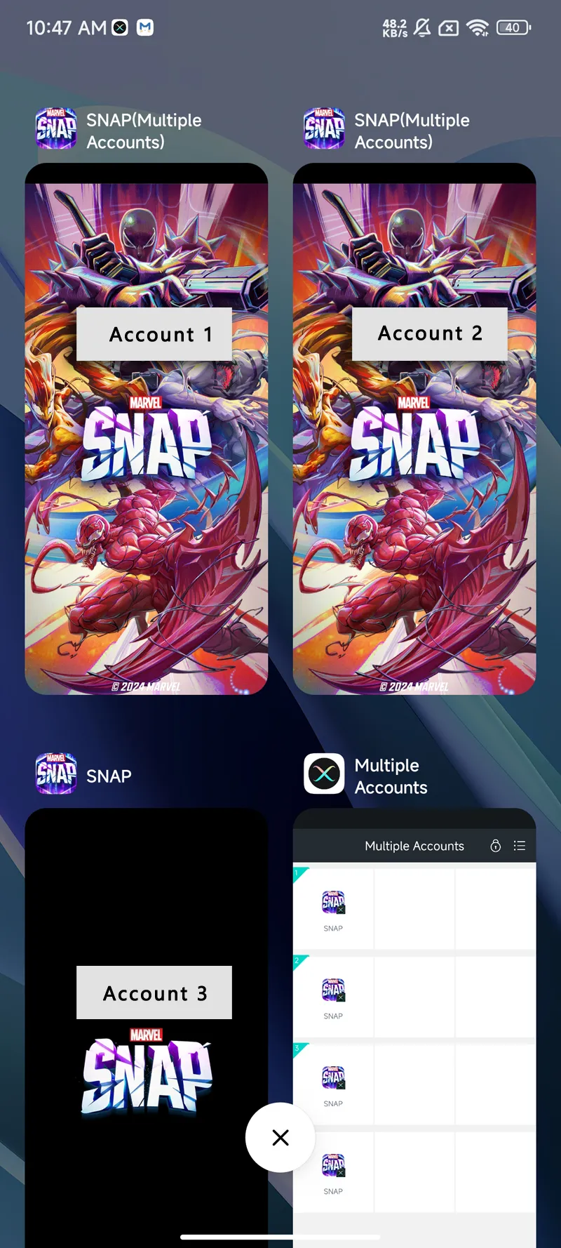 Tutorial on how to clone MARVEL SNAP App using MatrixClone