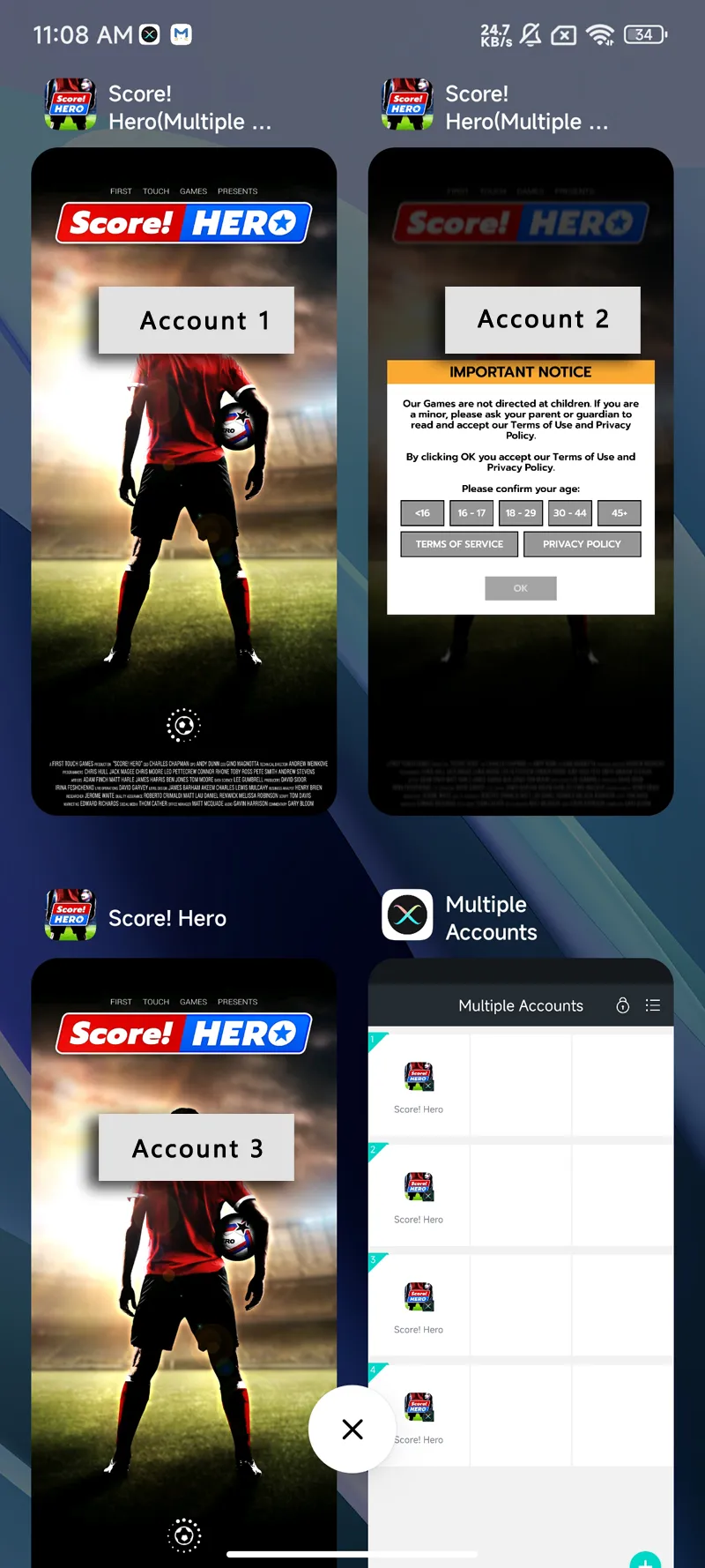 Score Hero clone android