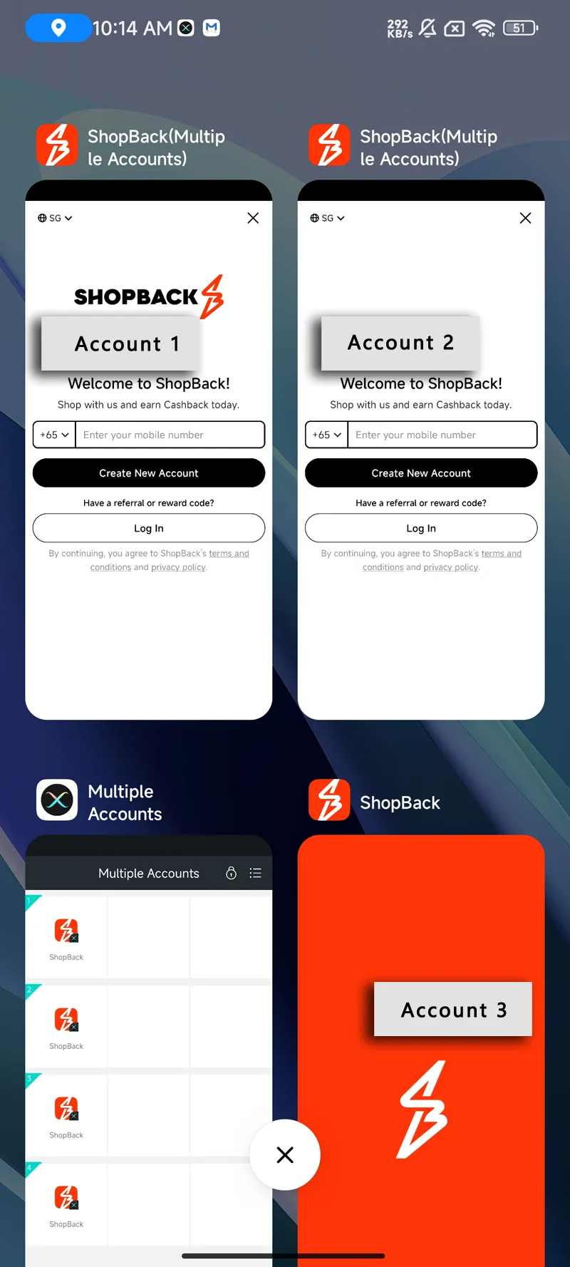 Tutorial on how to clone ShopBack App using MatrixClone