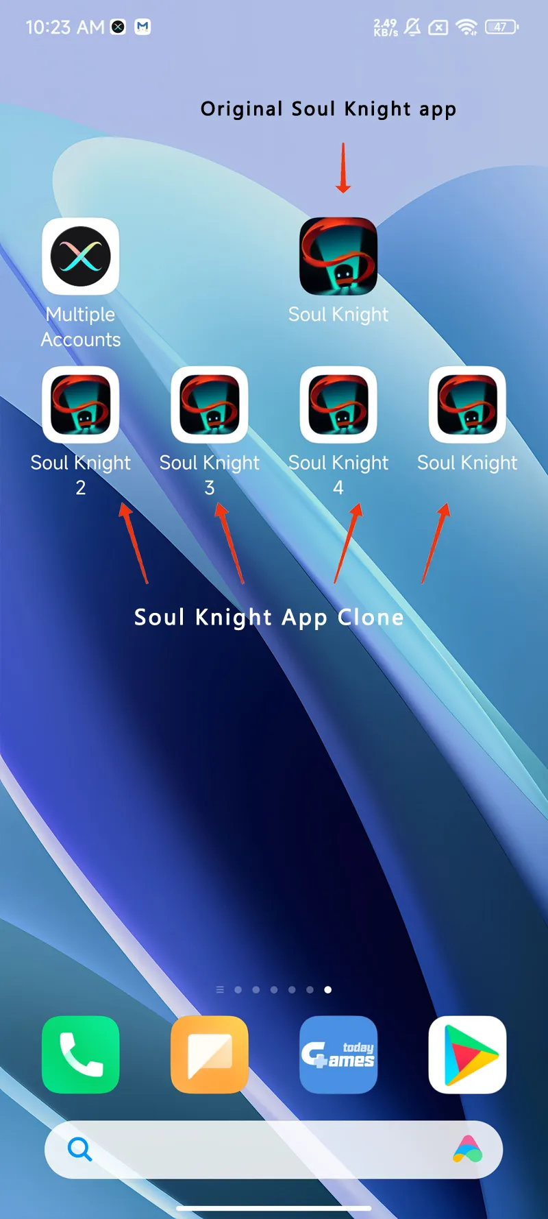 Soul Knight clone android