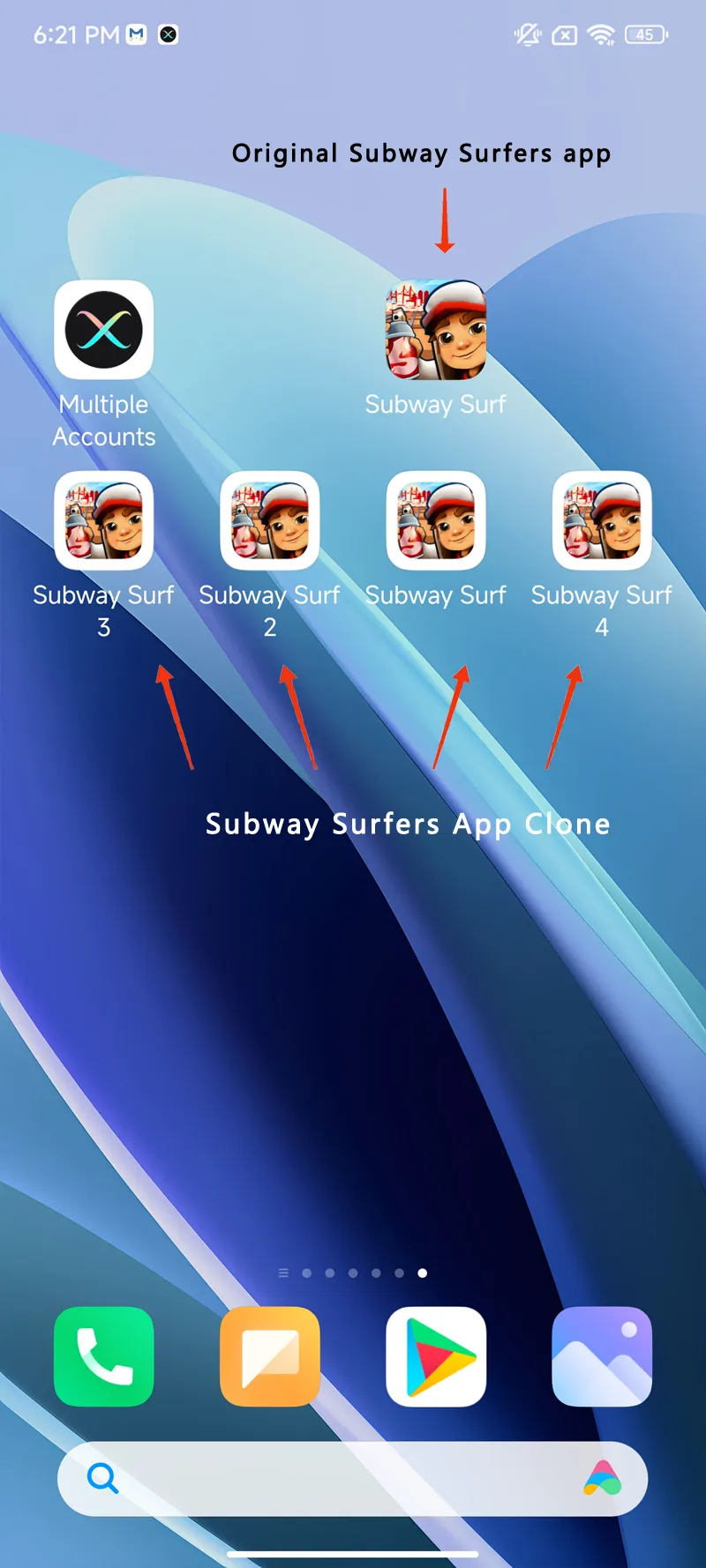 Subway Surfers clone android