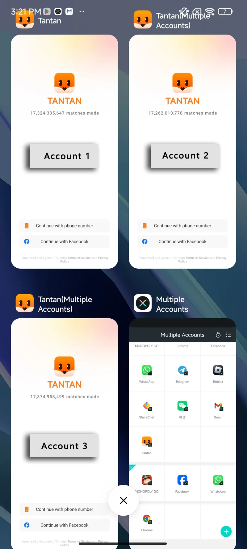 Tutorial on how to clone TanTan App using MatrixClone