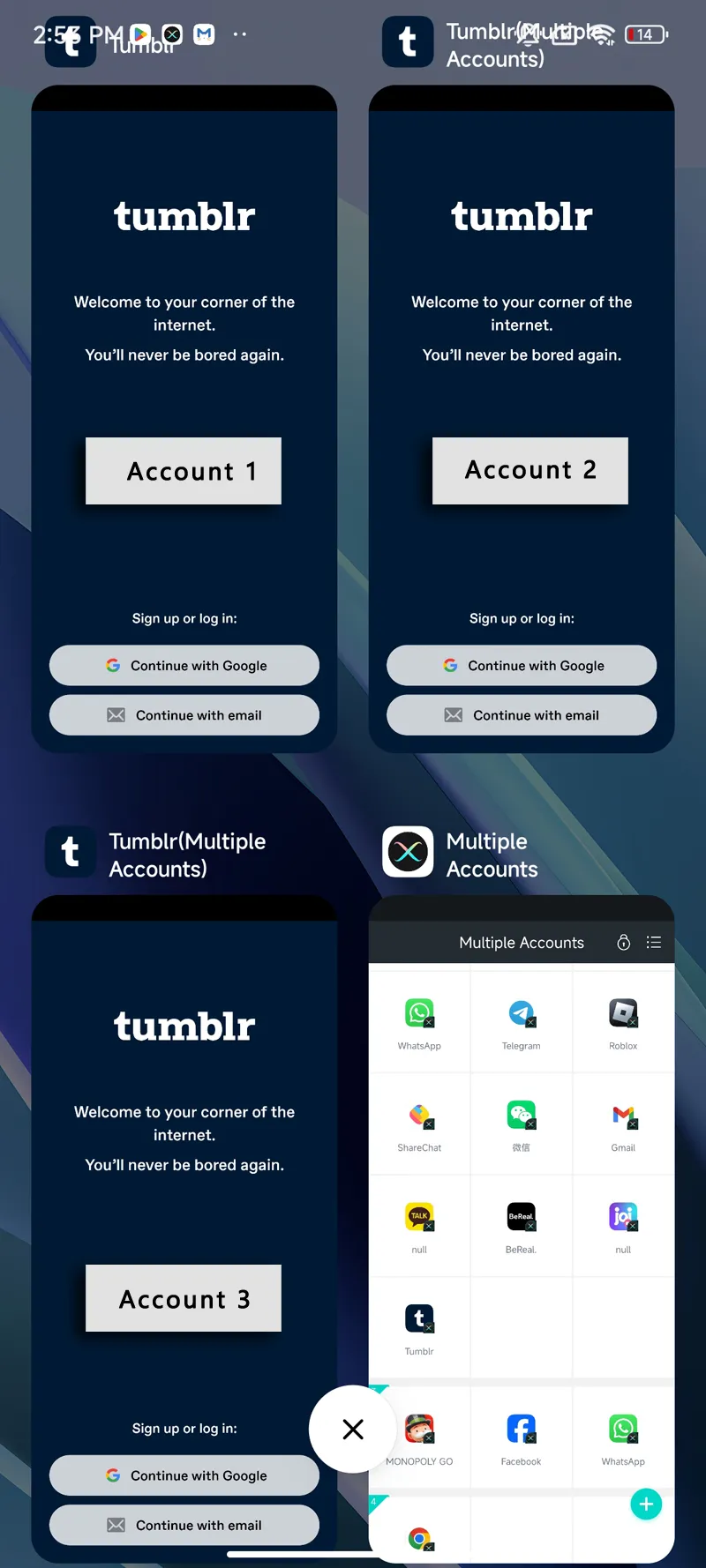 Tutorial on how to clone Tumblr App using MatrixClone