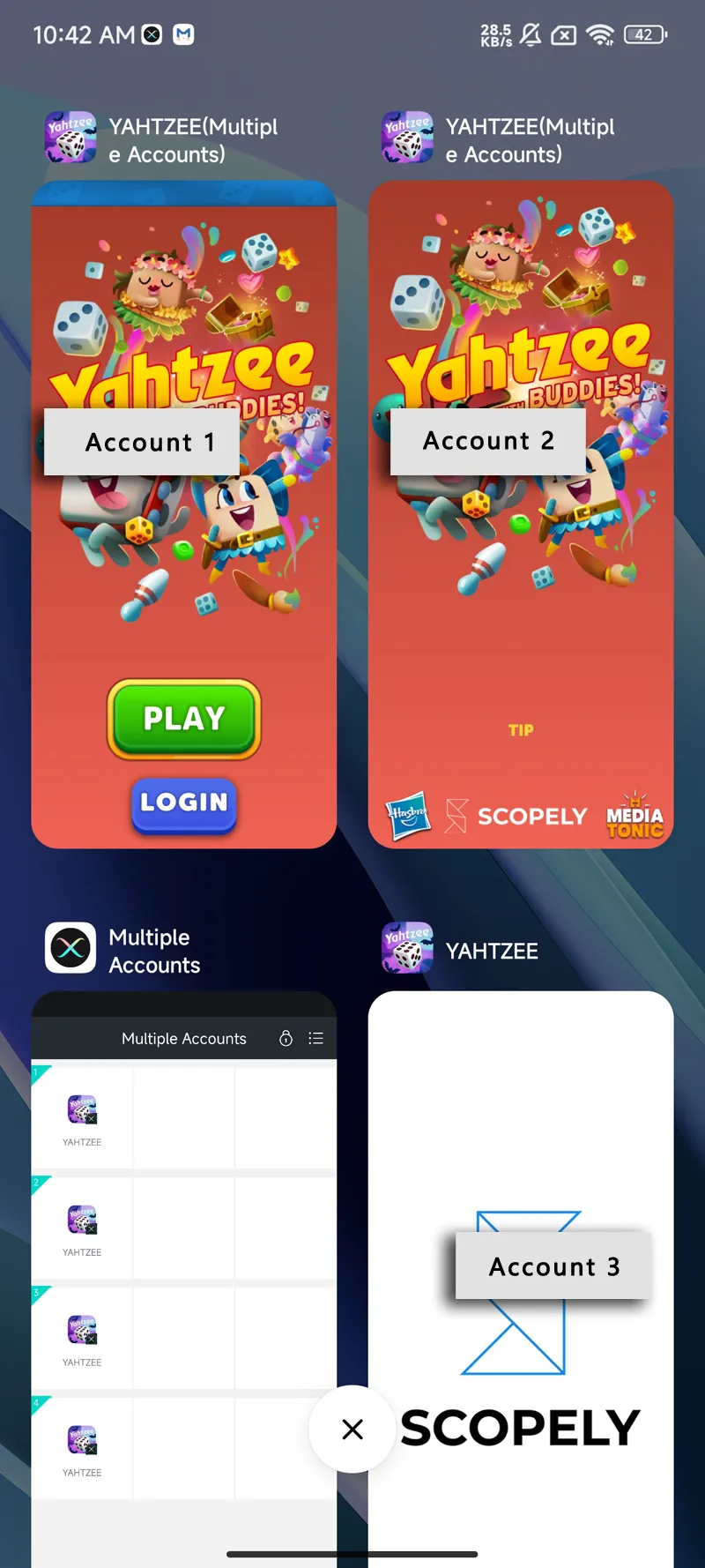 Tutorial on how to clone YAHTZEE With Buddies App using MatrixClone