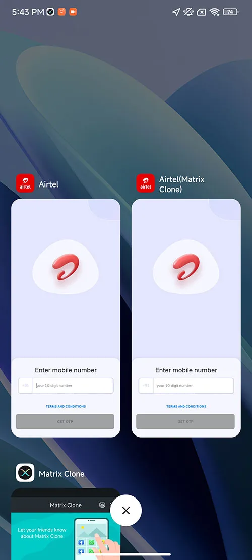 Airtel Clone