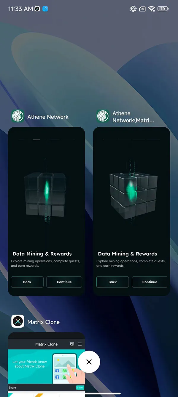 Athene Network Clone