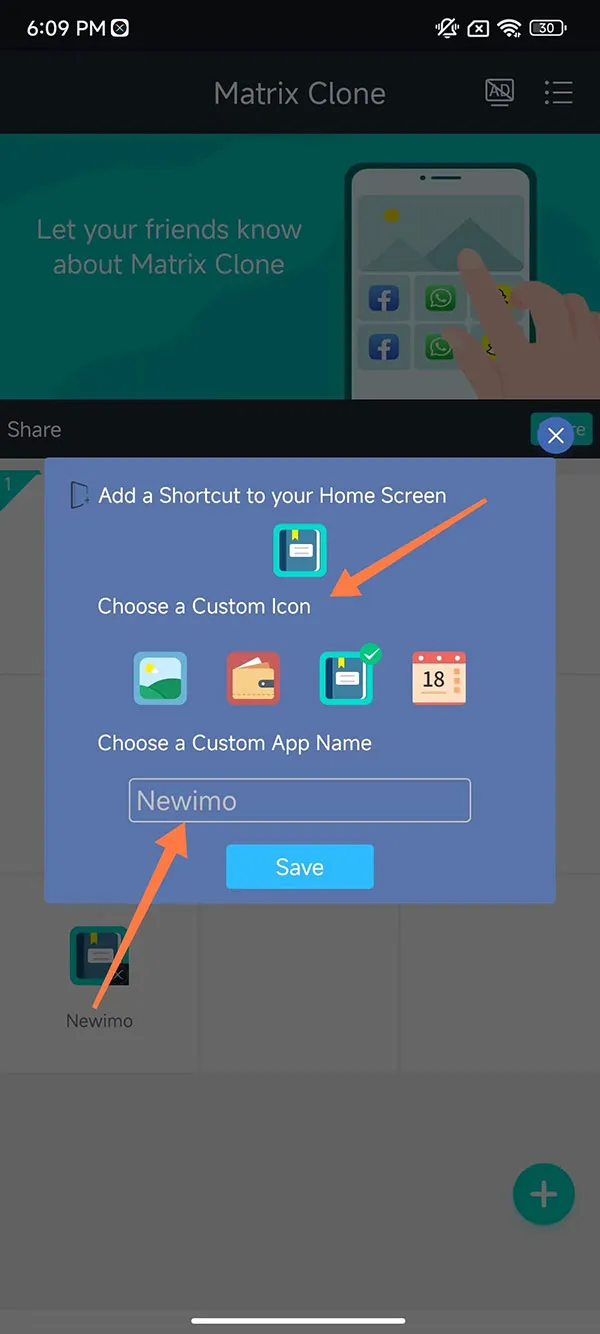 Steps to set up a desktop shortcut