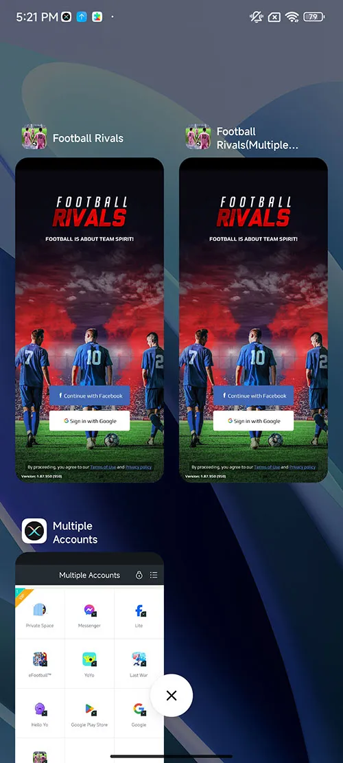 Football Rivals Online Game Clone