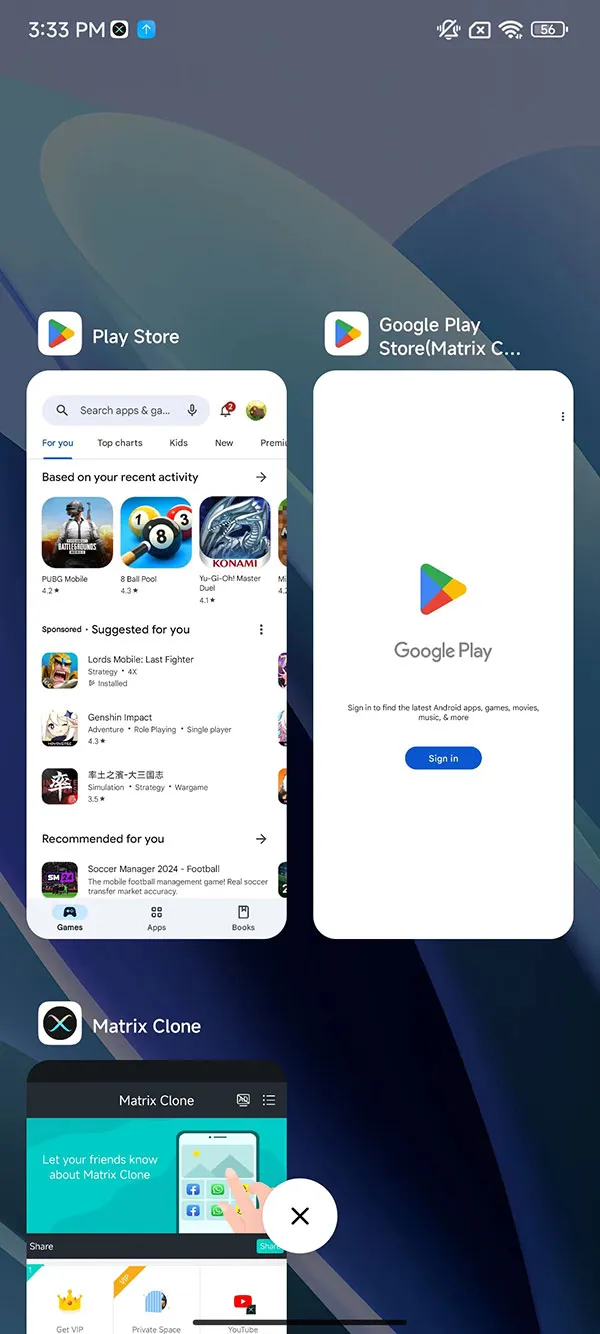 Google Play Store Clone