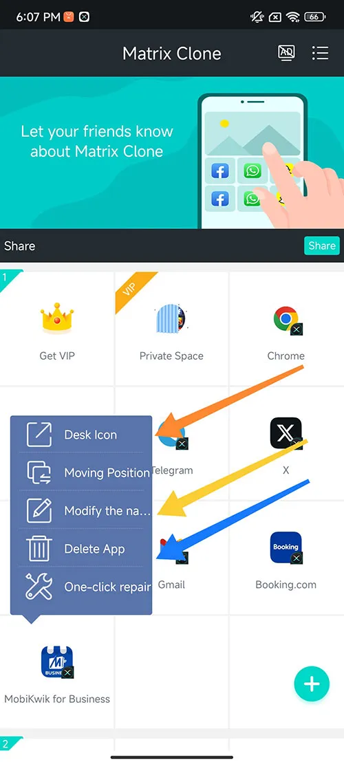 How to use the cloned MobiKwik