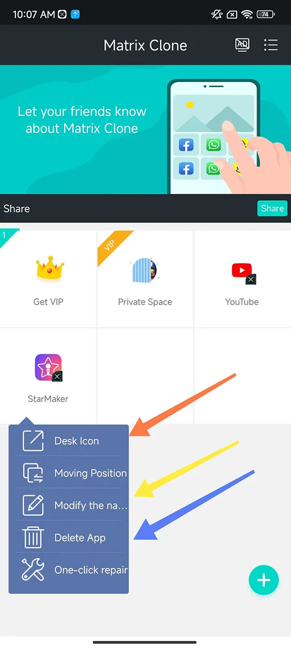 How to use the cloned StarMaker