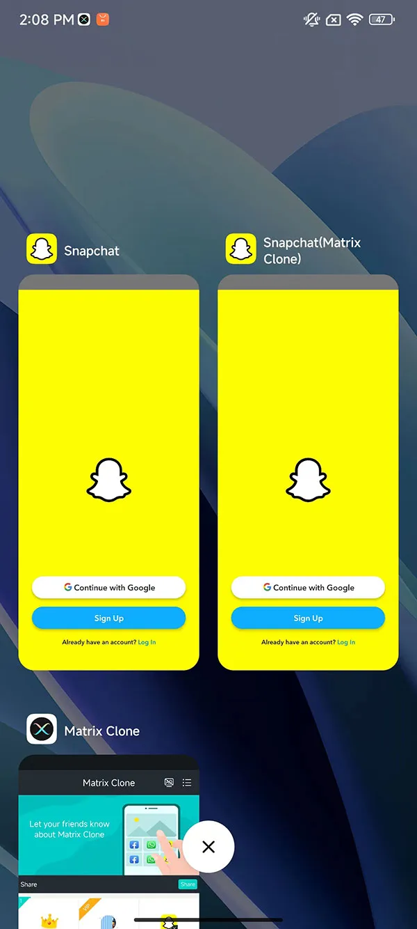 Snapchat Clone