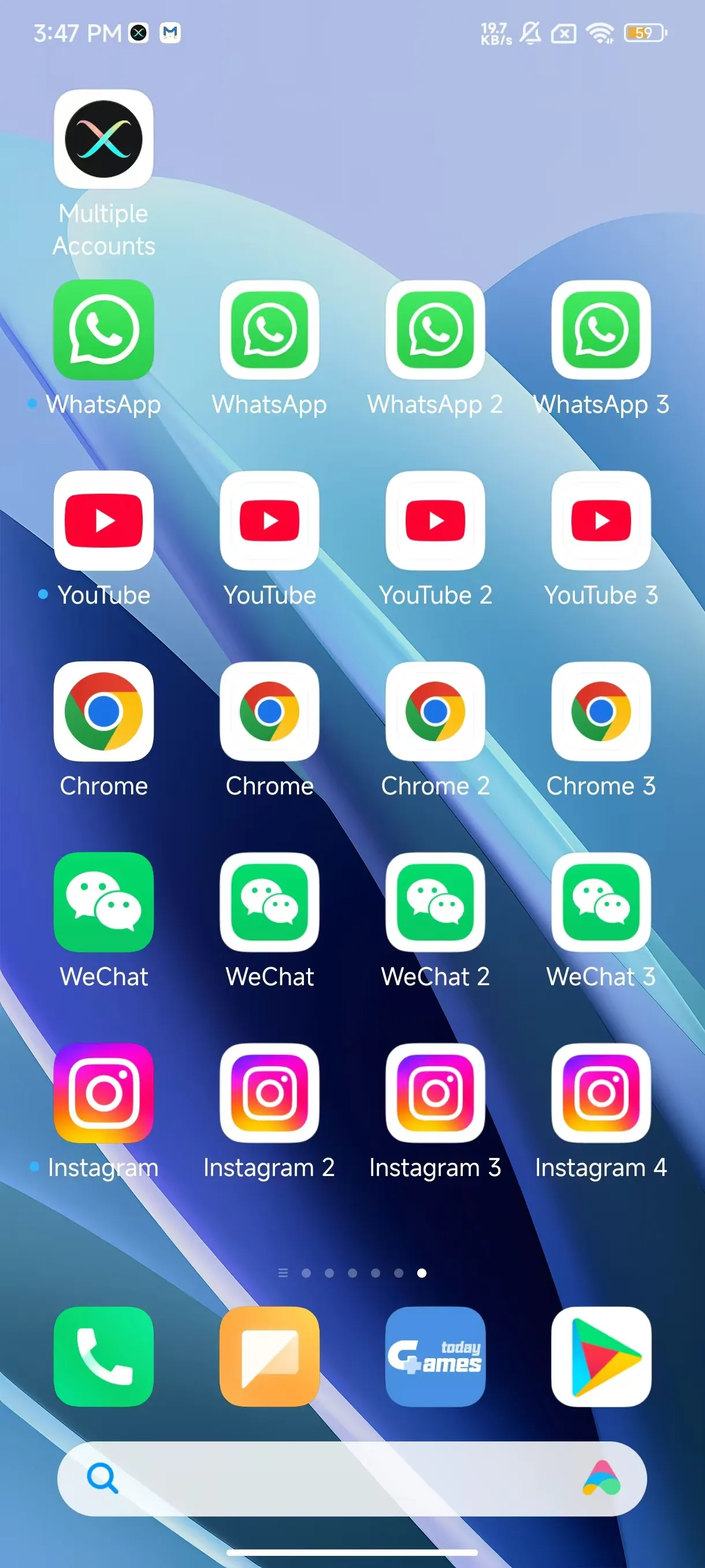 app multiple accounts